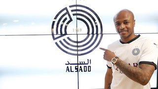 Andre Ayew, a Ghanaian talent, departs from Qatari champions Al Sadd