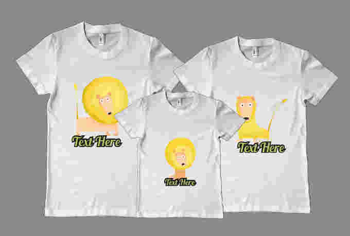  Kaos Couple Keluarga Custom KDTG 1AN