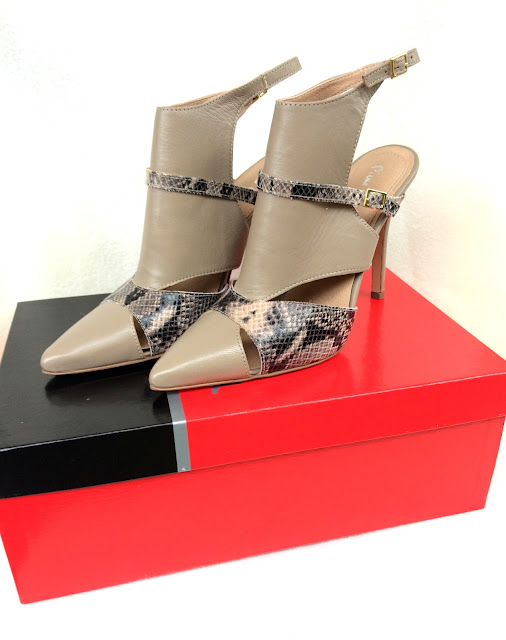 PIERRE CARDIN Sandales/Nu Pieds/Femme - Heels Laetitia - Taupe