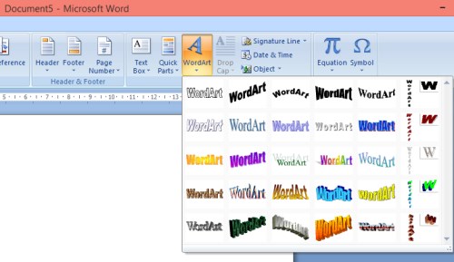Cara Membuat Cover yang Bagus di Ms Word 2007 dengan Cepat 
