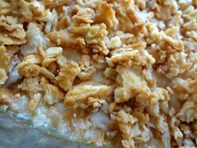 Ritz Cracker Chicken Casserole