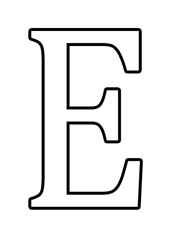 Буква «Е» — шестая буква русского алфавита