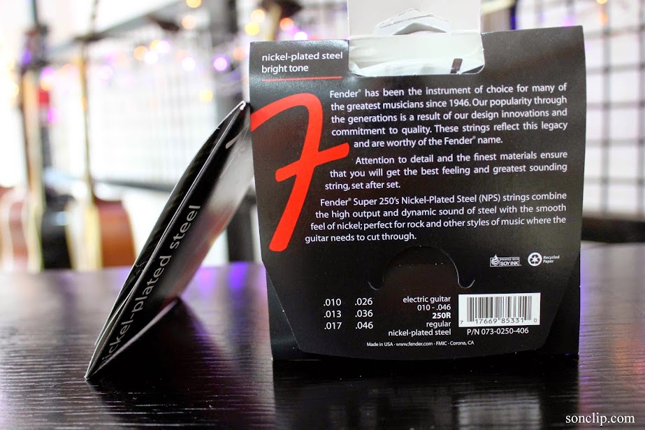 Dây Đàn Guitar Điện - Fender 250R