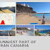 Which is the sunniest part of Gran Canaria?
