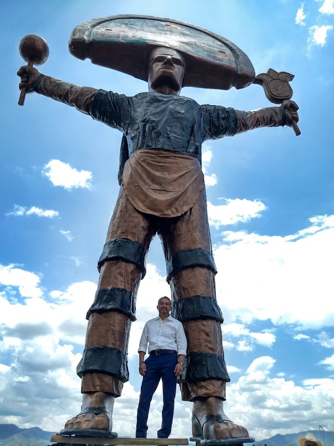 Reconocerán al autor del Danzante de la Pluma más grande del mundo