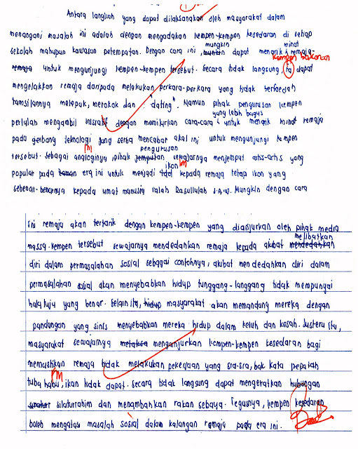 Contoh Contoh Karangan Spm Bahasa Melayu 