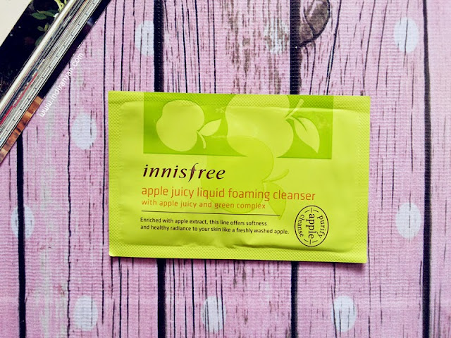 Innisfree Apple Juicy Liquid Foaming Cleanser