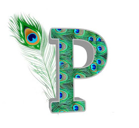 peacock feather letter