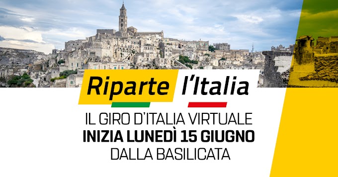 Riparte l’Italia: il giro d’Italia virtuale del M5S inizia lunedì 15 giugno dalla Basilicata