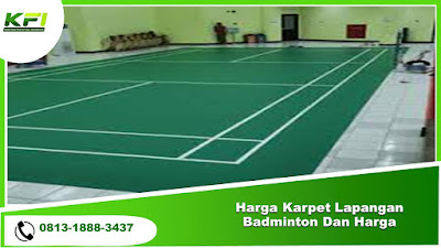 Harga Karpet Lapangan Badminton Dan Harga