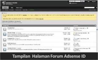 Adsense ID  Belajar dan Berbagi | Forum Adsense Indonesia