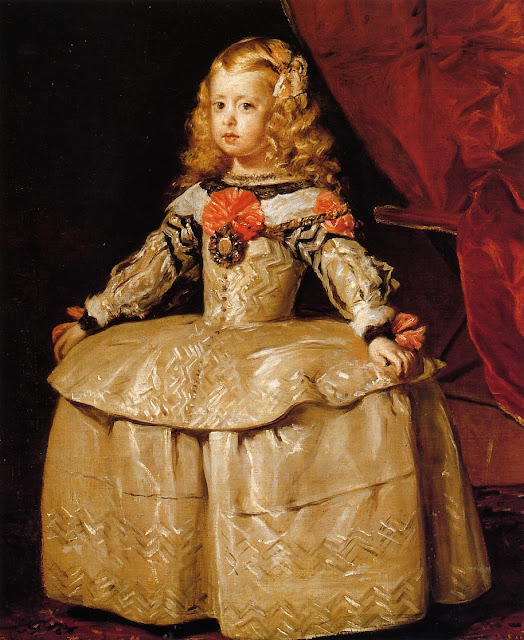 Portrait of the Infanta Margarita Aged Five 1656, Diego Velazquez, art history