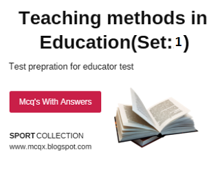 Pedagogy MCQs Preparation For NTS Entry Tests Mcqs Test Preparation
