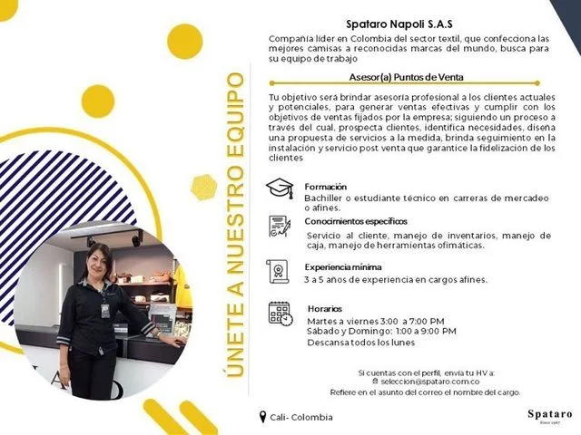 📂 Empleo en Cali HOY como Asesor Punto de Venta 💼 |▷ #SiHayEmpleo