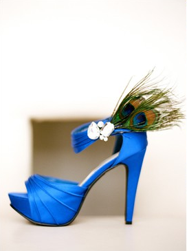 Peacock Wedding Shoes