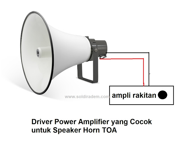 Driver Power Amplifier yang Cocok untuk Speaker Horn TOA