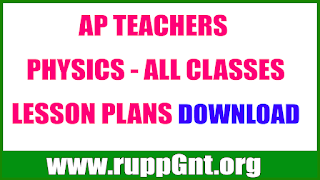 AP  Physics 8TH- 9TH- 10TH Classes Lesson Plans 2022 DOWNLOAD