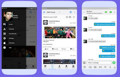BBM Mod Like iOS V3.3.0.16 Apk