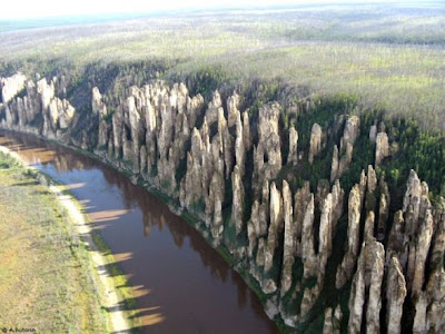 Russia stone forest