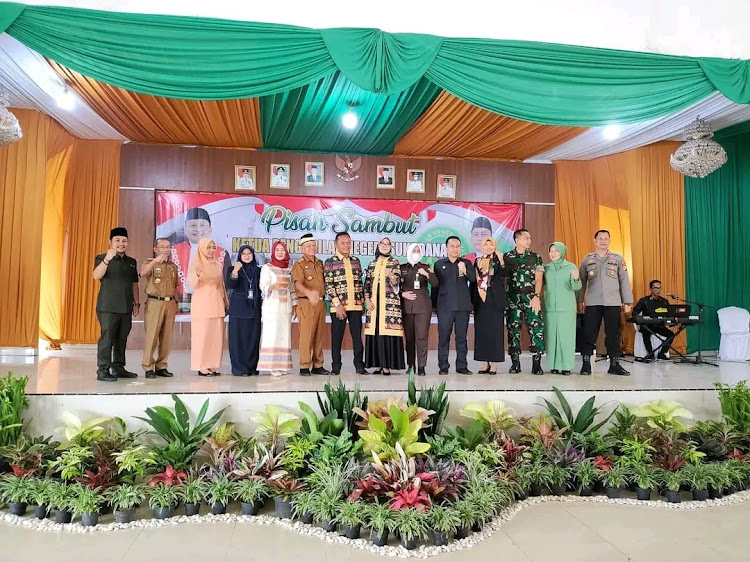 Sambutan Bupati Lampung Timur Acara Pisah - Sambut Ketua Pengadilan Negeri Sukadana