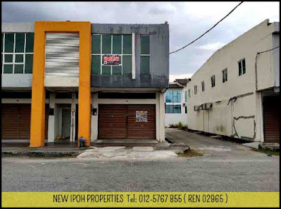 Ipoh Pasir Puteh Double Storey End Lot Shop For Sale ( C02377 ) - RM 428K (Neg)