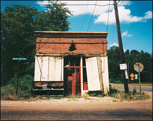 William Christenberry, BBQ Inn, 1989