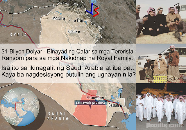 A ransom payment of up to $1 billion to Iranian and al-Qaeda-linked forces in Syria may have been the tipping point for Qatari-Gulf Arab relations, the Financial Times reported on Monday.   According to people involved in the hostage deal, Qatar coughed up the money to release 9 members of the Gulf state’s royal family who were kidnapped in Iraq while on a hunting trip.  Local militia commanders and government officials in the region allege that Doha spent the money in a transaction that secured the release of 26 members of a Qatari falconry group in southern Iraqm 9 of whom are members of the ruling Al-Thani clan. The ransom also includes about 50 militants captured by jihadis in Syria. If they are to be believed, Qatar paid off two of the most infamous groups in the region: an al-Qaeda linked group in Syria and Iranian security officials.  According to local sources, the breakdown of ransom is $120-$140 million to Tahrir al-Sham (former al-Nusra Front) and another $80 million Ahrar al-Sham (Free Men of the Levant) while funneling some $700 million to Tehran.  But how did Qatar strike the deal, and how did they manage to cover the huge amount of money transferring hands? - The Four Towns Deal.  The Four Towns Deal is an agreement reached between warring factions in Syria, and sponsored by - guess who - Qatar. The deal involved four towns in Syria described by UN as "catastrophic", with more than 64,000 civilians "trapped in a cycle of daily violence and deprivation".   Foah and Kefraya, most of whose residents are Shia Muslims, have been encircled by rebels and al-Qaeda-linked Sunni jihadists since March 2015.  Madaya and Zabadani, which are predominantly Sunni Muslims, have meanwhile been besieged since June 2015 by the Syrian army and fighters from Lebanon's Hezbollah.  In the "Four Towns Agreement", the warring parties have allowed the UN and Red Cross to deliver aid on a few occasions in the past two years and to evacuate limited numbers of sick and injured people. Aid convoys last reached the towns on 14 March. Several thousand civilians were also allowed to leave Foah and Kefraya in December as part of a deal that saw the evacuation of a besieged rebel enclave in eastern Aleppo. Madaya and Zabadani residents will be taken to rebel-held areas around the city of Idlib and the town of Jarablus.  Analysts theorized that Qatar has used the deal as a cover to fund jihadists. “If you want to know how Qatar funds jihadists, look no further than the hostage deal,” said a Syrian opposition figure who has worked with an al-Qaeda mediator on hostage swaps in Syria. “And this isn’t the first — it is one of a series since the beginning of the war.”  The deal highlighted why Qatar is frequently accused of funding jihadists in Syria, usually via hostage payments. But perhaps the upsetting fact is that Doha may have paid off Saudi Arabia's main regional rival, Iran, which they accuse of fueling conflicts in the Arab world. The hostage deal, masked by the Four Towns Agreement, is the trigger to this latest and most drastic diplomatic row in the gulf region.  Is there any proof to these outlandish theory? The timeline of events seem to fit. After 16 months in captivity, the Qatari hunting party walked free, returned by their captors to Iraq’s Interior Ministry in Baghdad. They were then delivered to the embassy of Qatar, which for days had stationed a plane at the airport in anticipation of their release. The evacuation of the four villages under the "Four Towns Agreement" happened about the same time.  Iraqi Shiite official said the release of the Qatari prisoners was linked to the safe evacuation of — and delivery of humanitarian aid to — residents of two Shiite villages in Idlib Province, Fouaa and Kfarya. As part of that agreement, residents of two predominantly Sunni villages, Madaya and Zabadani, that have been held by rebels but besieged by forces loyal to the Syrian government are to be bused to safety.  Another interesting note, Haidar al-Abadi, the Iraqi prime minister, said in April his government had seized hundreds of millions of dollars, which Iraqi officials said arrived on Qatari planes “illegally”. It is not clear if this is money is part of the ransom money mentioned above, or an additional amount.  The Qatar News Agency "hacking" incident and the showing of a video which appears to present Qatari Emir Sheikh Tamim bin Hamad al-Thani making inciting statements about Iran and Israel sparked the regional dispute, raised tensions to its highest levels, where it ended in the current situation.