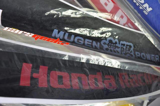 Honda Racing and Mugen Power windscreen