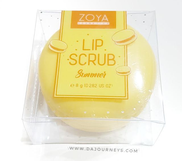 [Review] ZOYA Lip Scrub Summer