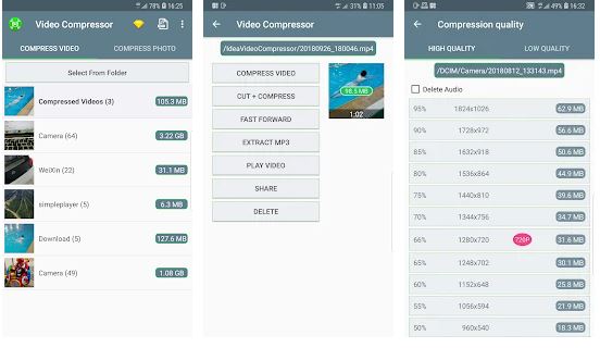 Top 10 best free Android video compressor apps to reduce file size without loss