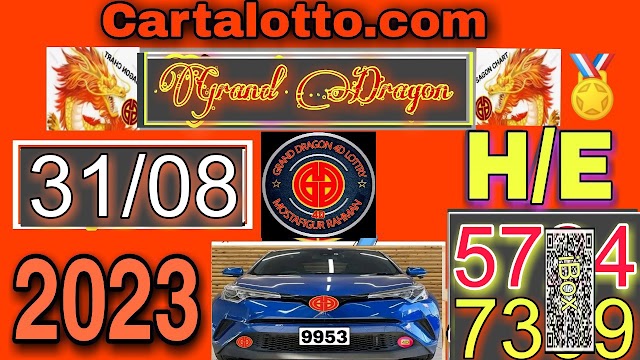 GDL( VIP H/E) Perdana Chart 31 August 2023| Carta Lotto