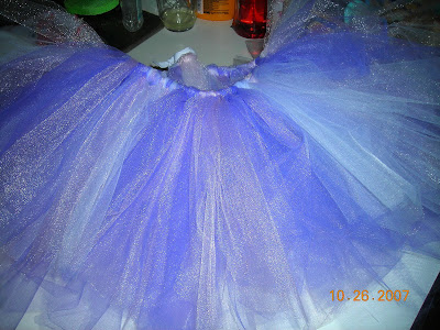 (the tutu I made Halloween '07 so Gabby could be a fairy)