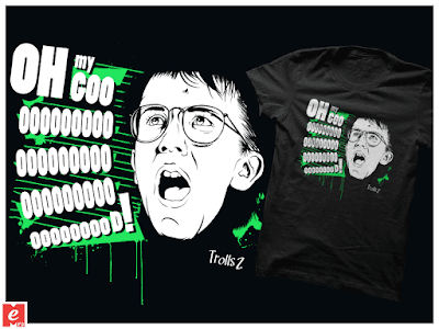 oh my god!+omg+troll 2+terro+quote+cool+tshirt+shirt+black+MeFO