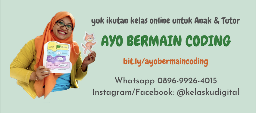 HASIL KARYA PESERTA KELAS ONLINE AYO BERMAIN CODING MEI - JUNI 2020