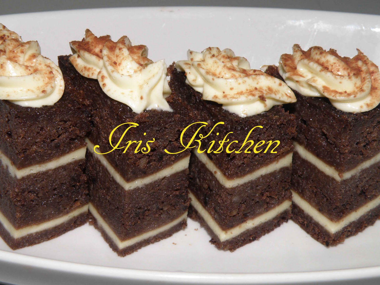 Iris Kitchen: Kek Kukus Chocolate Lapis Cheese