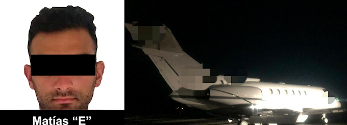 FGR vincula a proceso a sujeto con aeronave cargada con cocaína