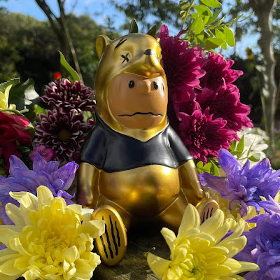 “Oh Pooh” Peanuts x Winnie the Pooh Resin Figure by Raid71 x Bottleneck Gallery