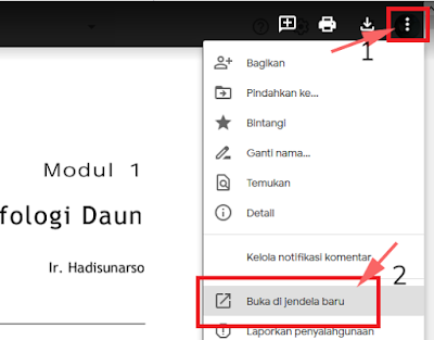 Cara Tampilkan File Pdf atau Word di Postingan Blogger