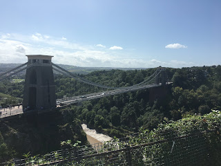 Clifton Suspension Bridge from the Observatory