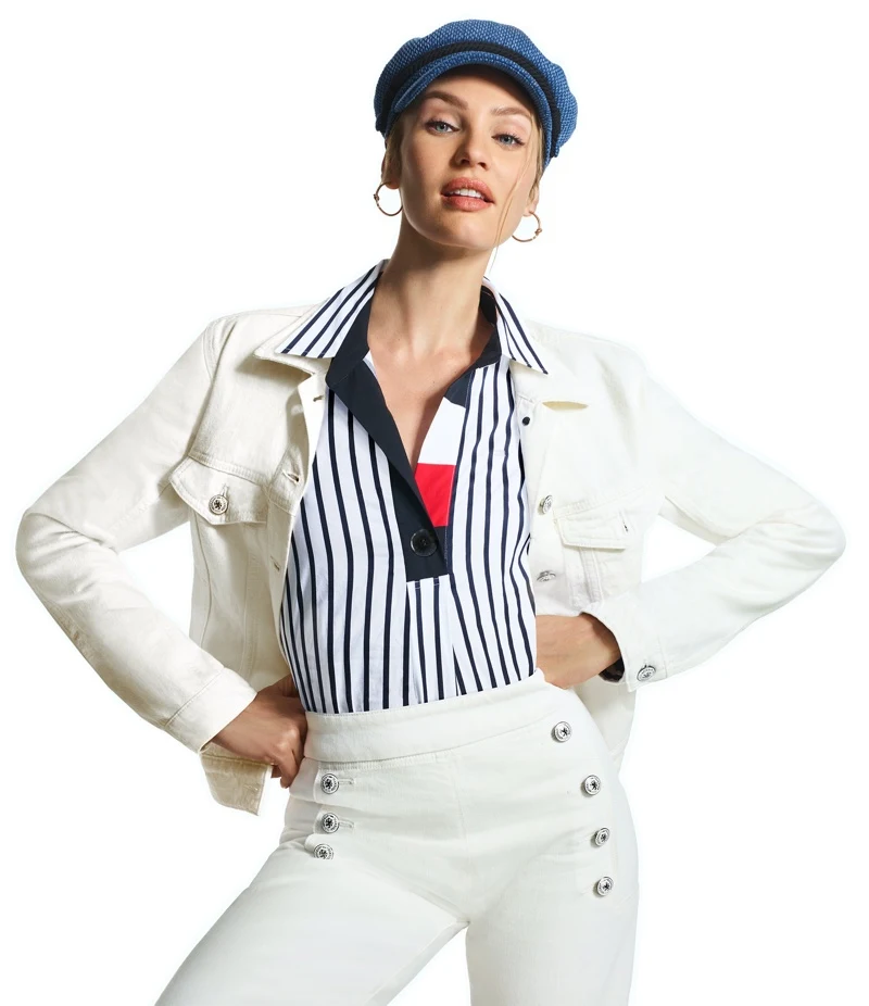 Candice Swanepoel appears in Tommy Hilfiger Icons spring-summer 2020 campaign