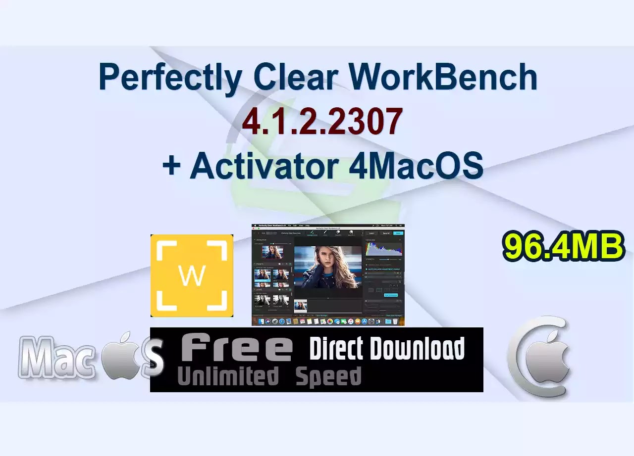 Perfectly Clear WorkBench 4.1.2.2307 + Activator 4MacOS