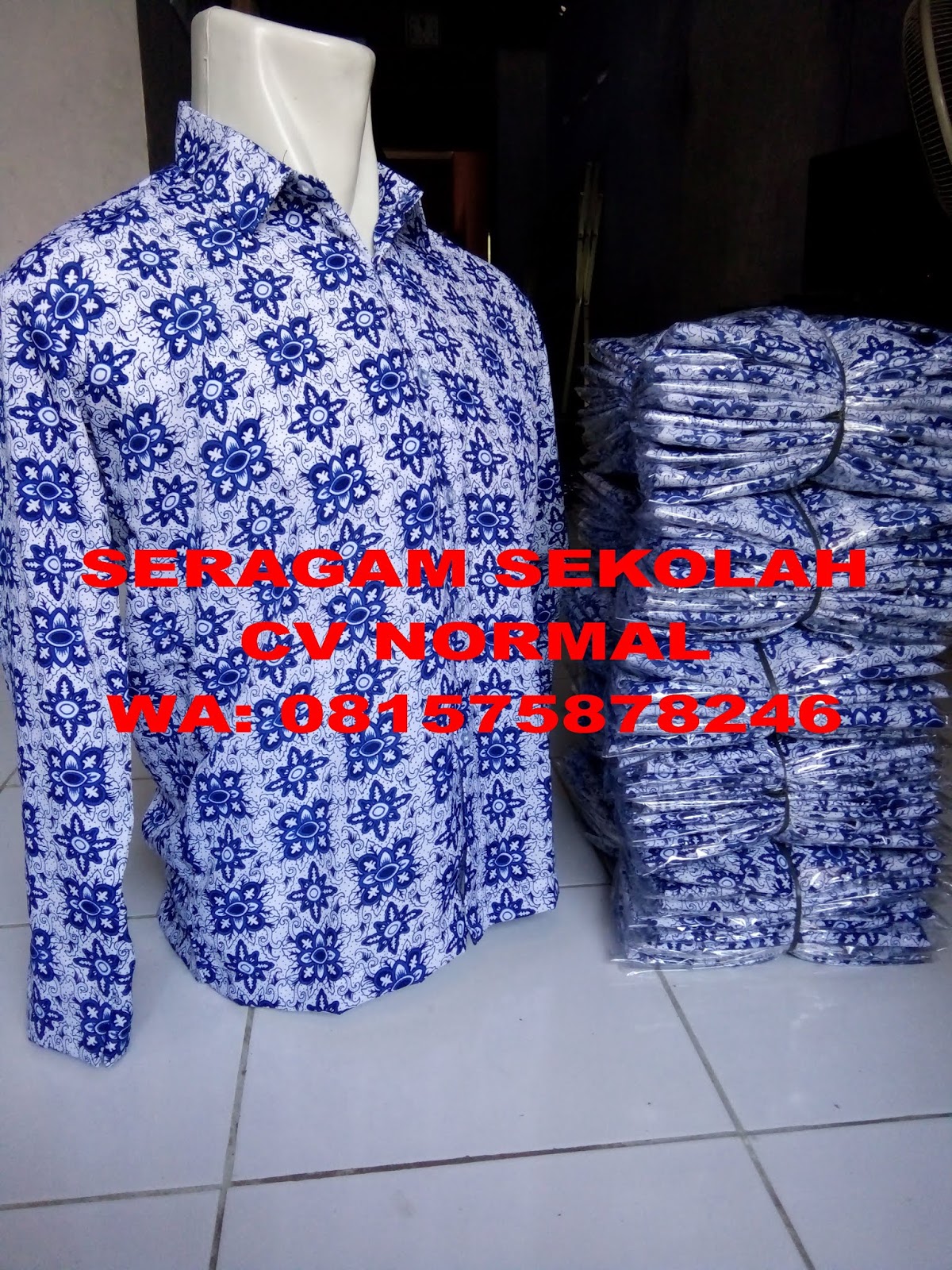 JUAL BAJU SERAGAM SEKOLAH SD SMP SMA TERLENGKAP WWW 