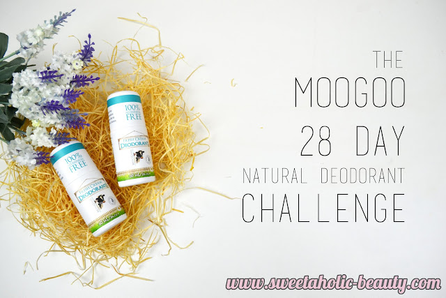 The MooGoo 28 Day Natural Deodorant Challenge - Sweetaholic Beauty