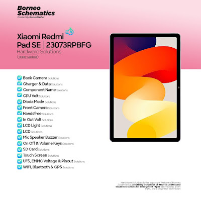 Borneo Schematics Update: Xiaomi Redmi Pad SE