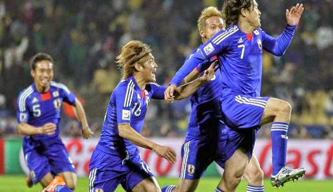 Jepang Targetkan Lolos Ke Perempat Final Piala Dunia 2014