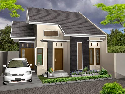 Contoh desain rumah minimalis type 60