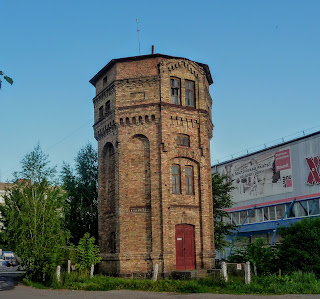 Рівне. Залізнична станція. Водогінна вежа