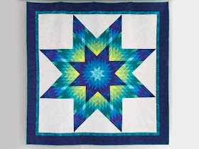 Glowing Lone Star quilt kit from Bluprint