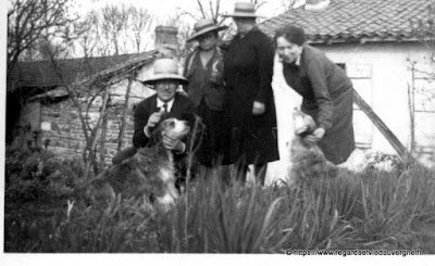 photo ancienne noir et blanc, Papy et Mamy #France  #french #photography #vintage