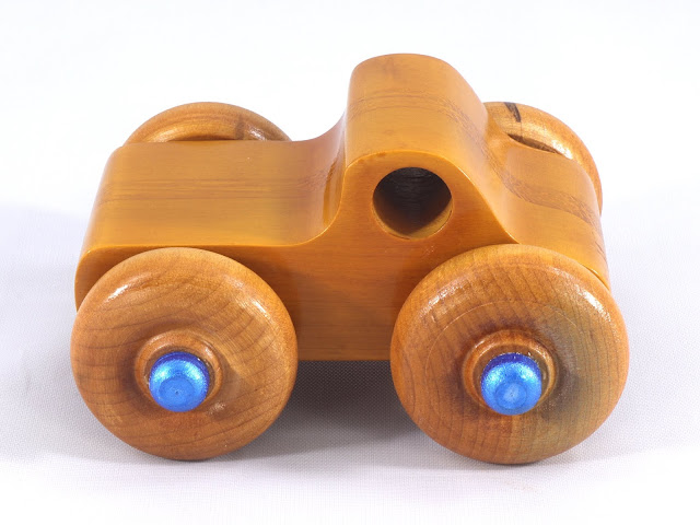 Handmade Wooden Toy Monster Truck Based on the Play Pal Pickup